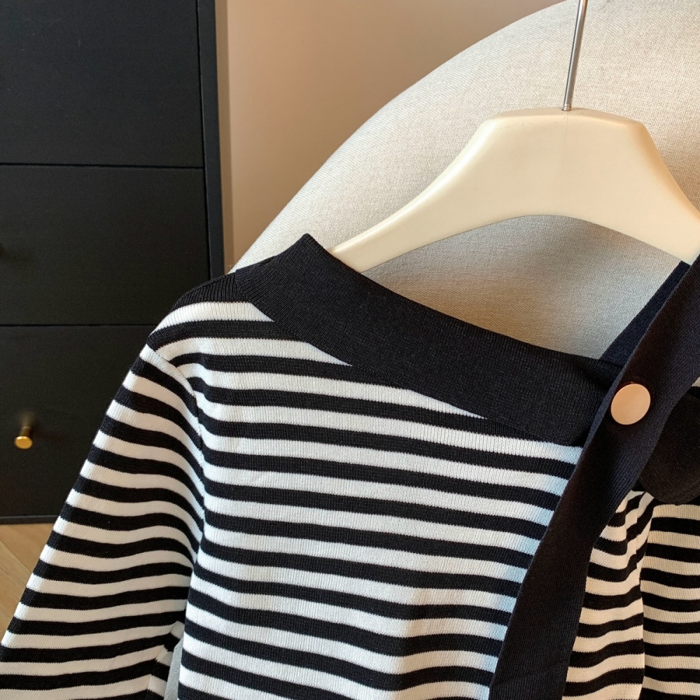 Strapless tops Korean style bottoming shirt