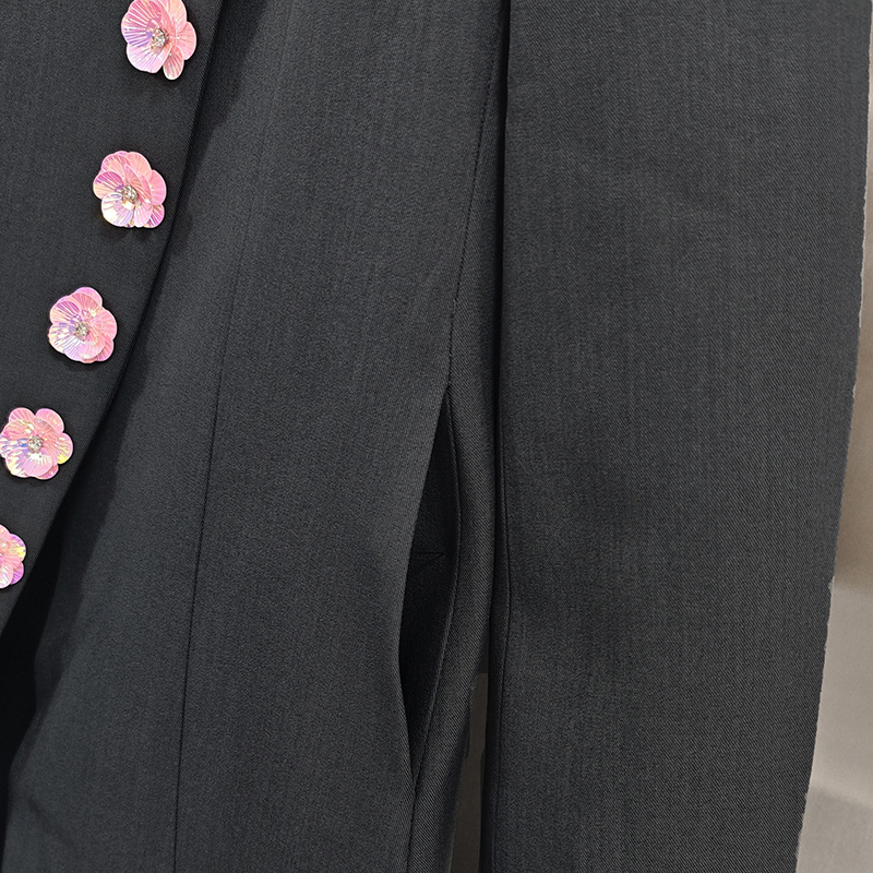 Temperament Casual business suit long sleeve coat for women