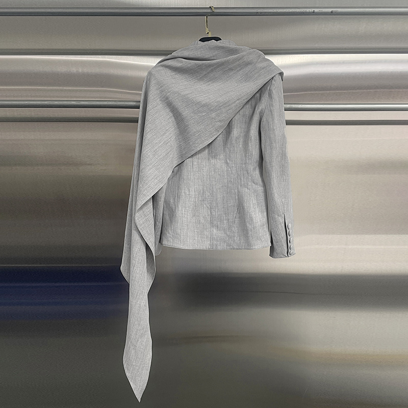 Slim streamer business suit niche temperament coat