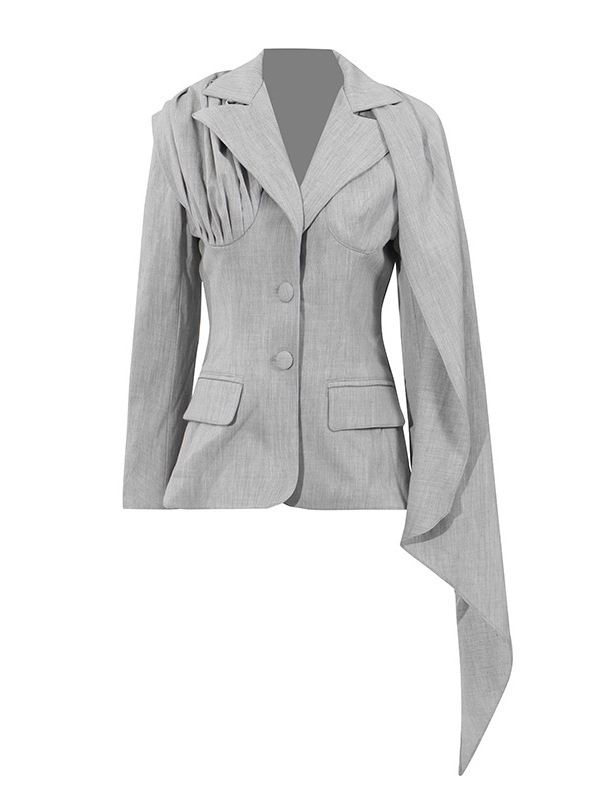 Slim streamer business suit niche temperament coat