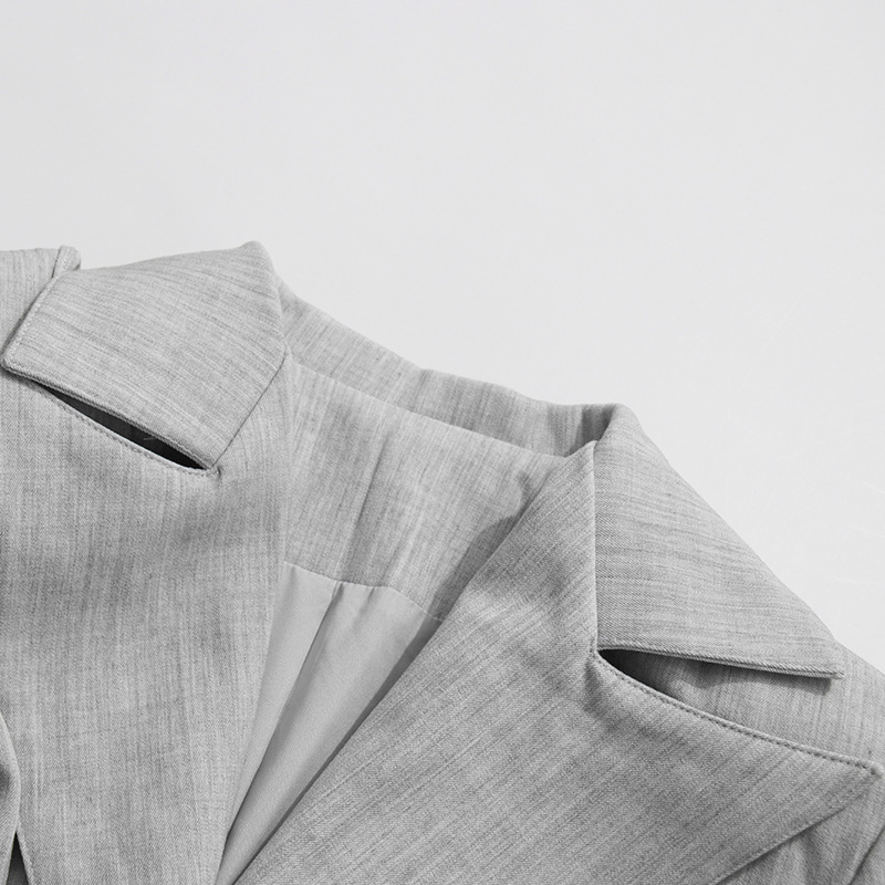 Slim streamer business suit niche temperament coat