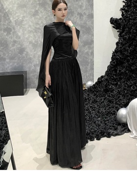 France style dress halter long dress