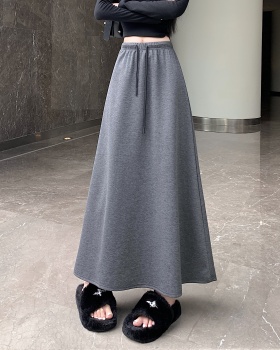 All-match thick big skirt large yard high waist skirt