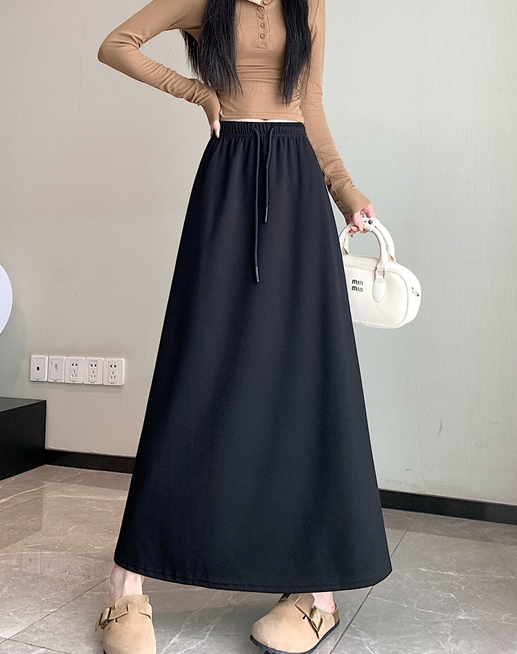 All-match thick big skirt large yard high waist skirt