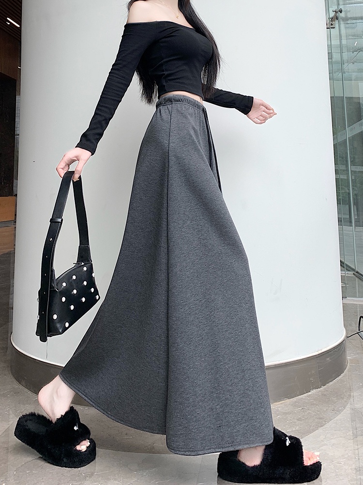 All-match thick big skirt large yard high waist skirt