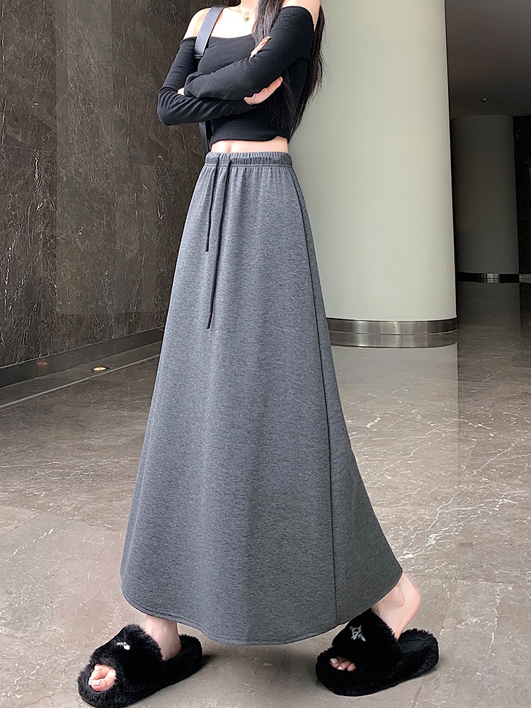All-match thick big skirt large yard high waist skirt