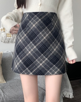 Thermal autumn and winter retro Korean style skirt