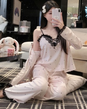 Thermal island flair pajamas 3pcs set for women