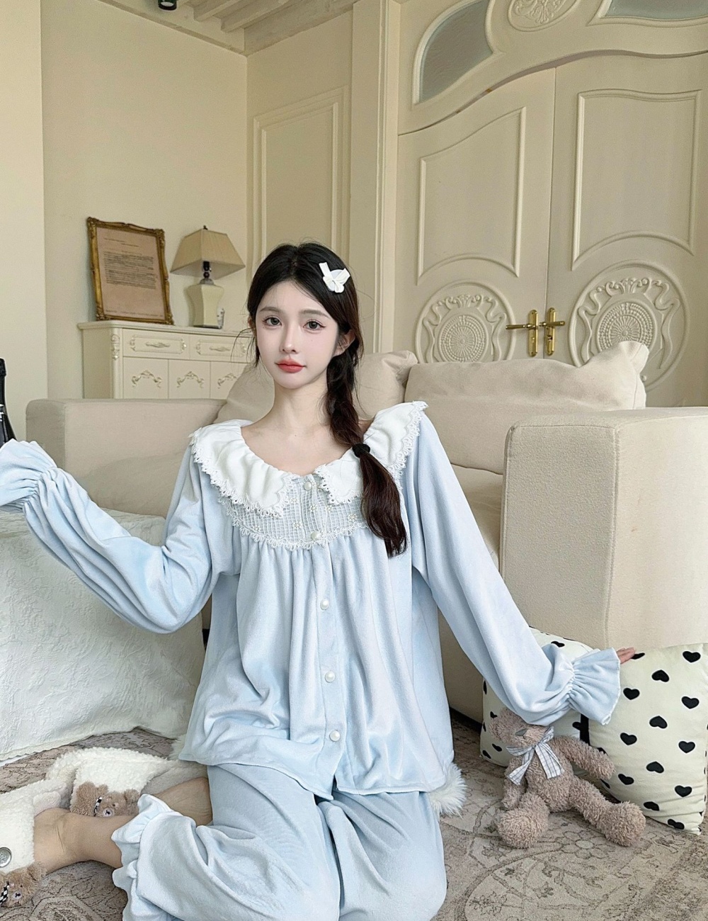 Island flair sweet princess homewear pajamas a set