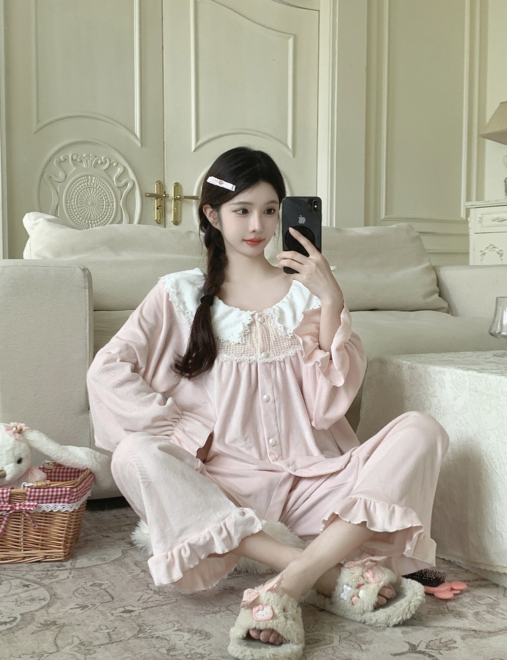 Island flair sweet princess homewear pajamas a set