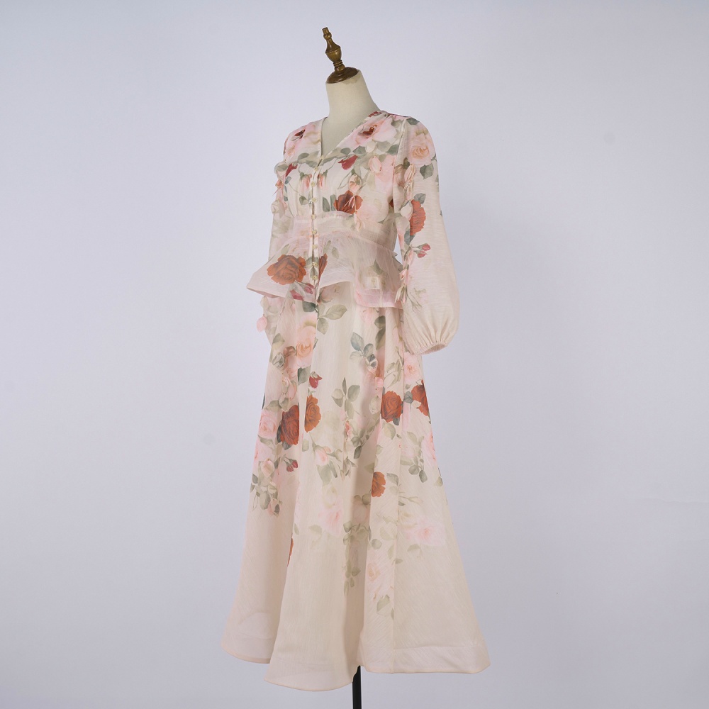 Elegant catwalk colors single-breasted long skirt a set