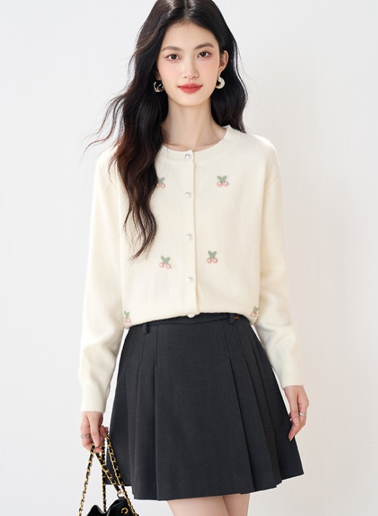 Korean style tender sweater knitted sweet cardigan for women