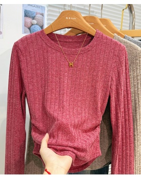 Short sweater long sleeve tops for women