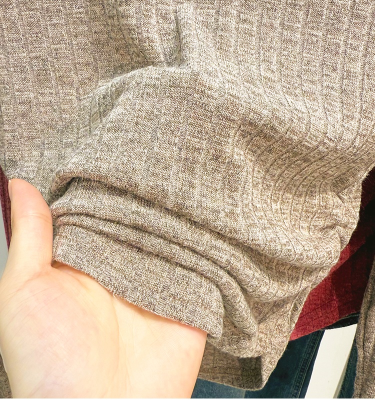 Short sweater long sleeve tops for women