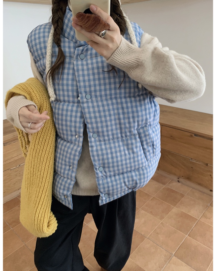 Short sweet bread clothing lovely waistcoat for women