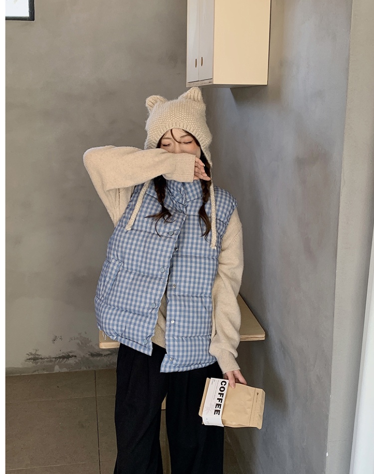 Short sweet bread clothing lovely waistcoat for women