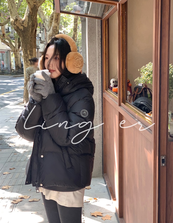 Thick winter bread clothing short down coat