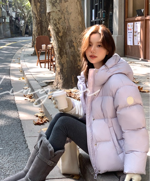 Thick winter bread clothing short down coat