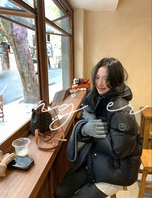 Thick winter bread clothing short down coat
