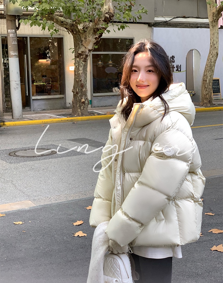 Thick winter bread clothing short down coat