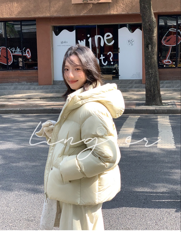 Thick winter bread clothing short down coat
