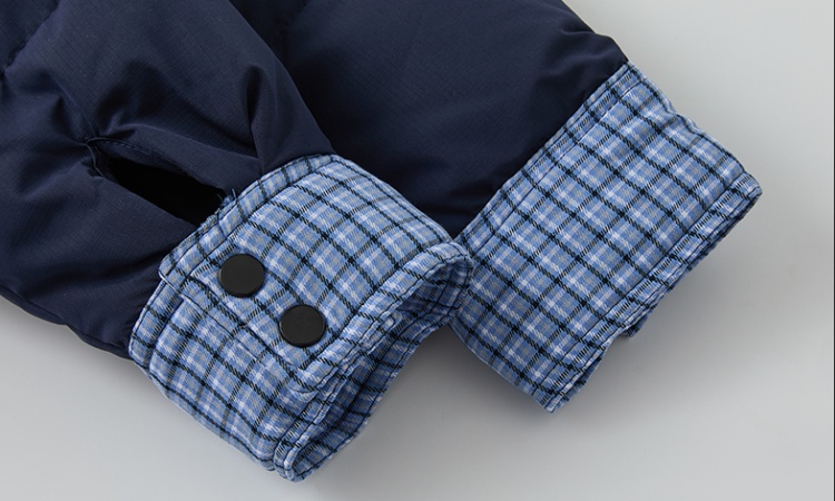Winter loose bread clothing plaid cotton coat for women
