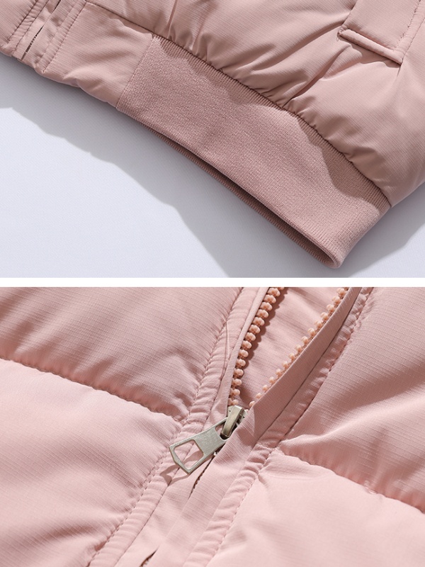 Down Korean style students jacket couples cotton coat