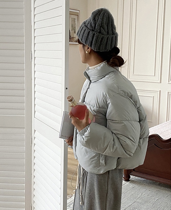 Short bread clothing cotton coat for women