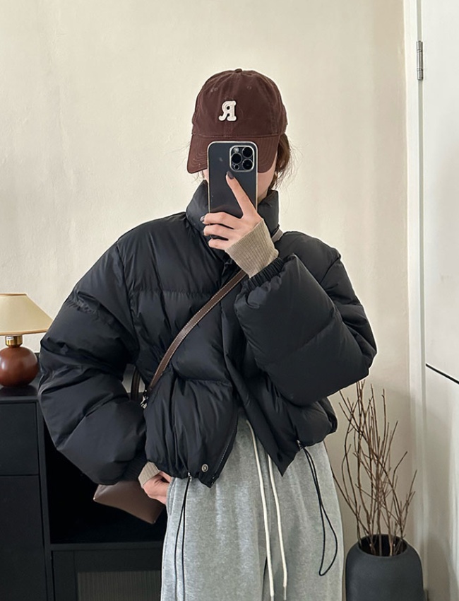 Short bread clothing cotton coat for women