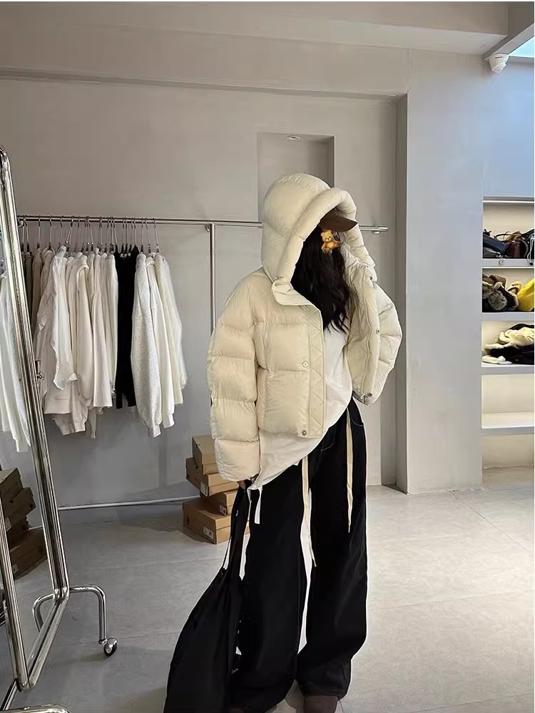 Down cotton coat bread clothing for women