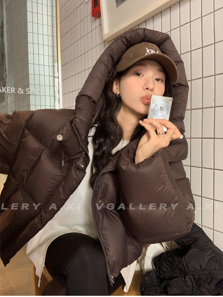Down cotton coat bread clothing for women