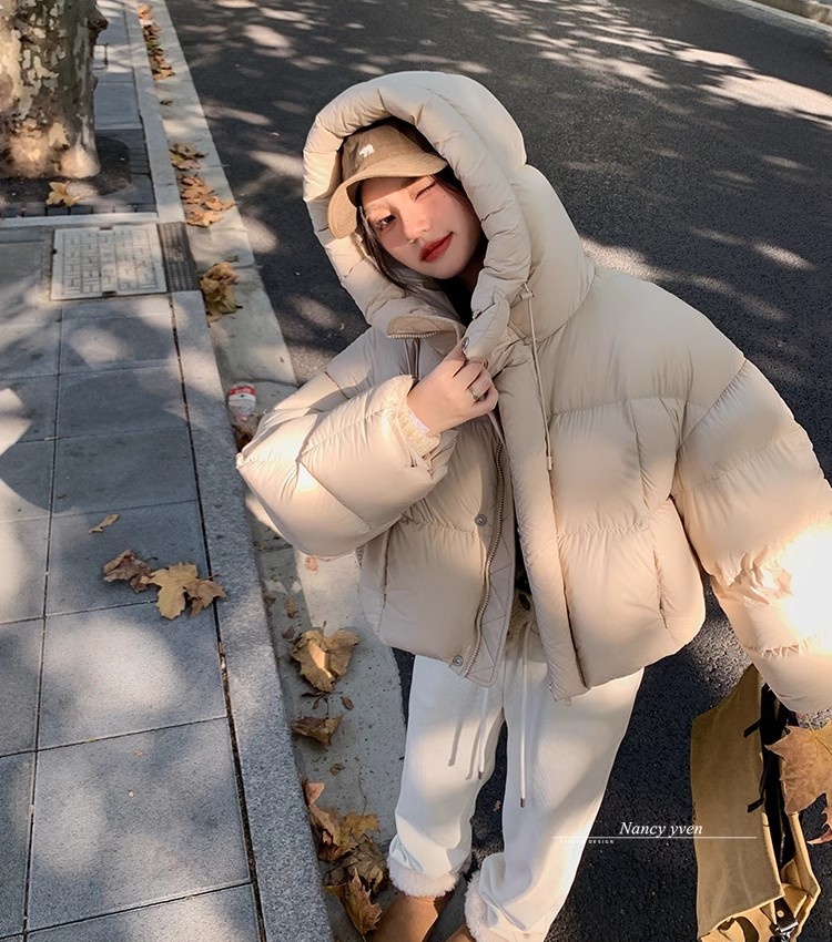 Down cotton coat bread clothing for women