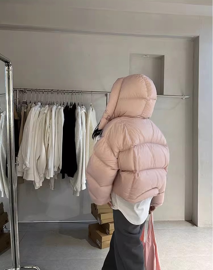 Down cotton coat bread clothing for women