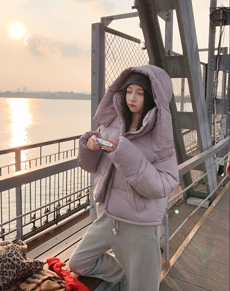 Thermal pure loose cotton coat thick winter coat