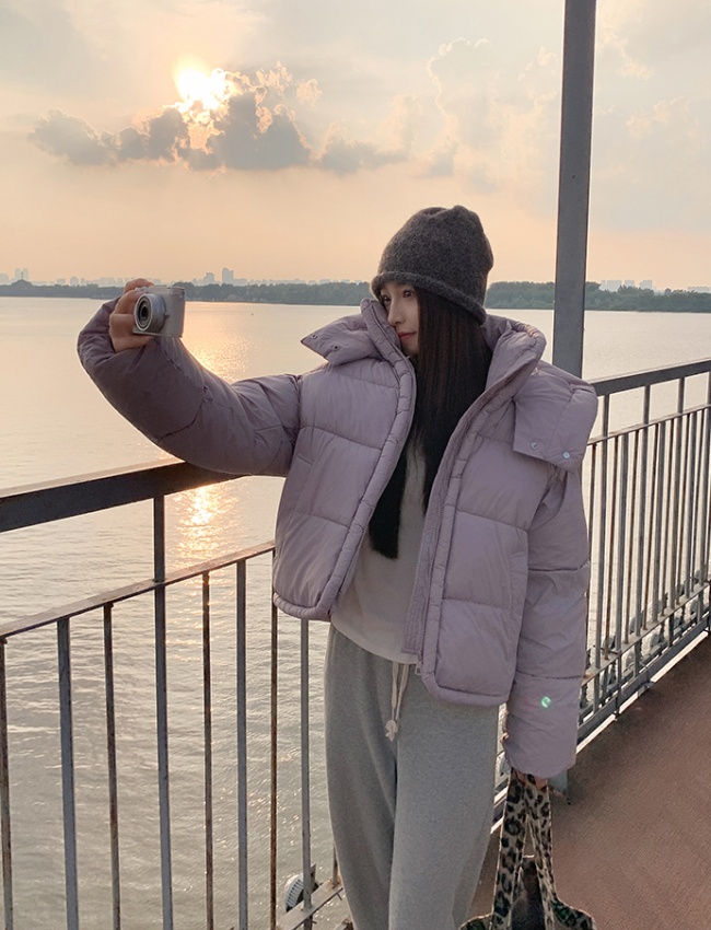 Thermal pure loose cotton coat thick winter coat