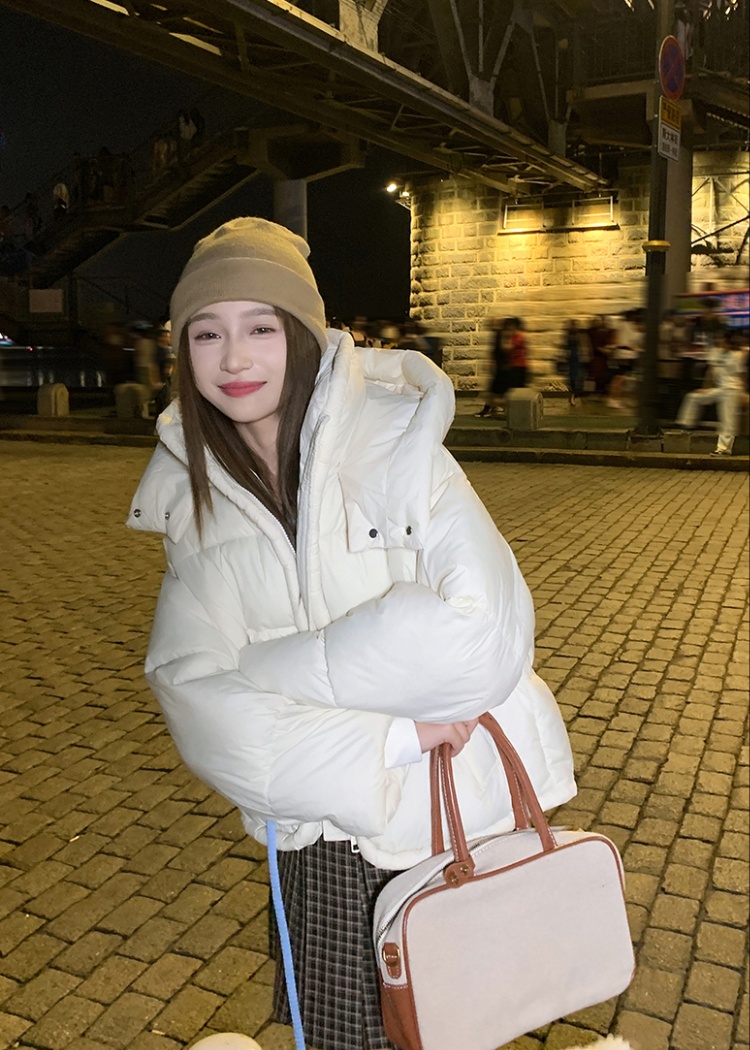 Thermal pure loose cotton coat thick winter coat