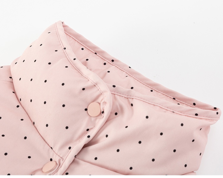 Student Korean style coat winter polka dot cotton coat