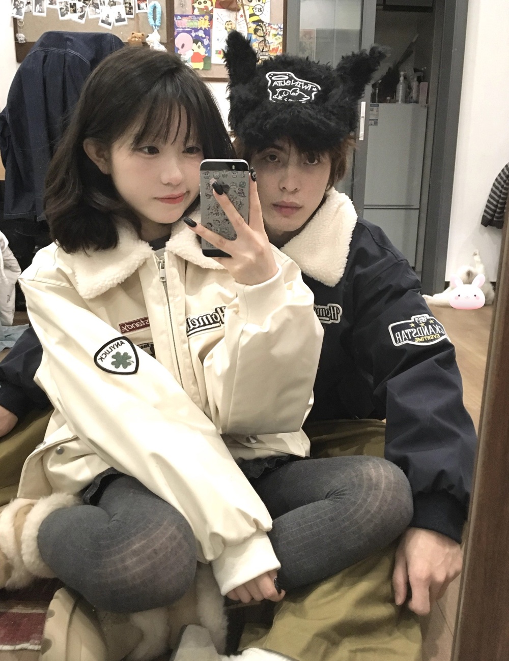 Thermal retro coat thick short cotton coat for women