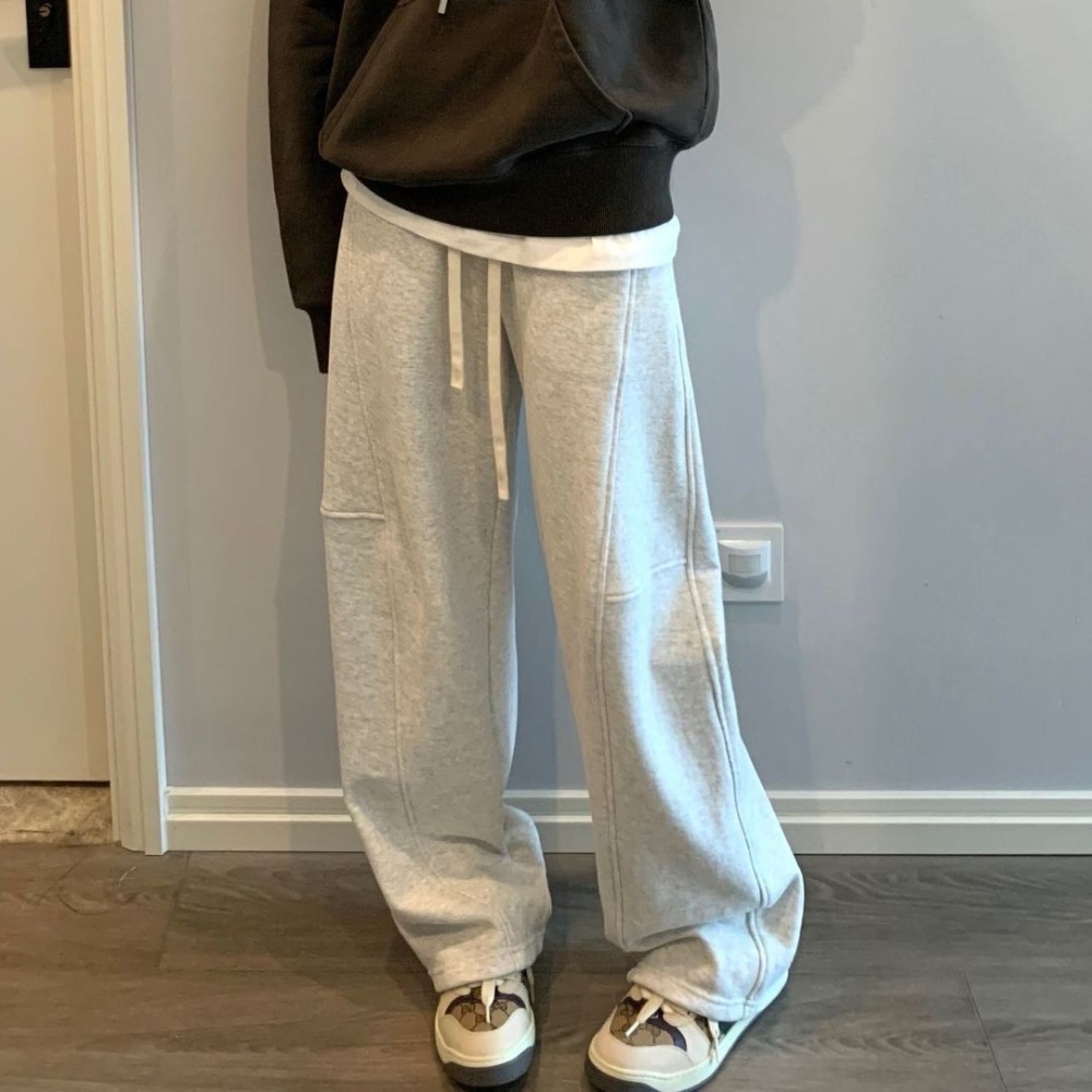 Thin complex casual pants cotton long pants