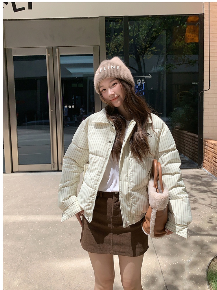 American style slim coat retro bread clothing