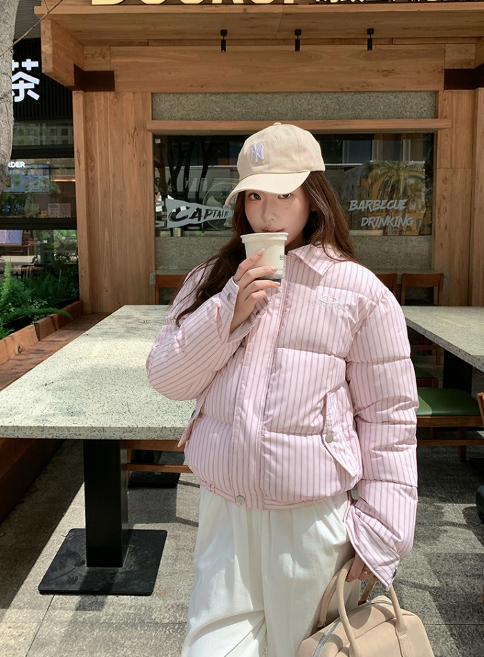 American style slim coat retro bread clothing