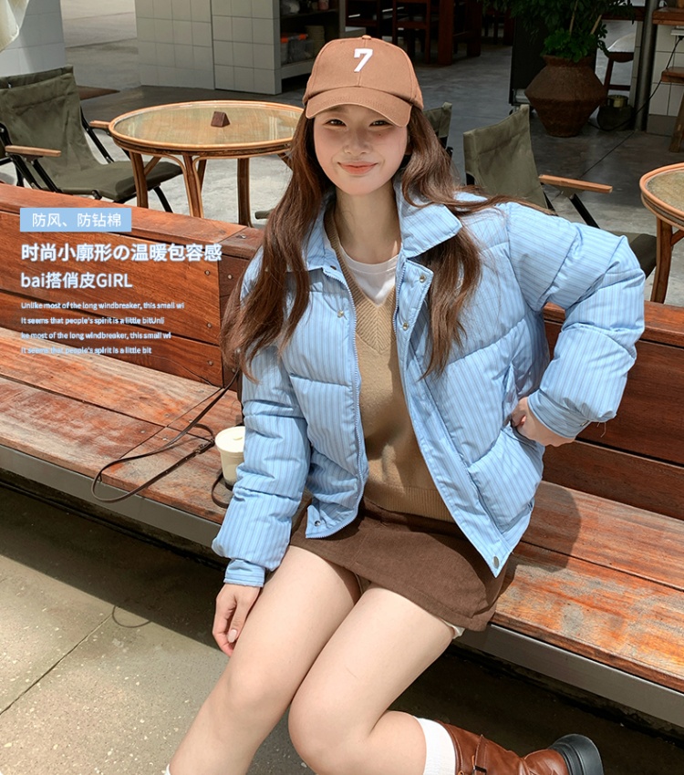 American style slim coat retro bread clothing