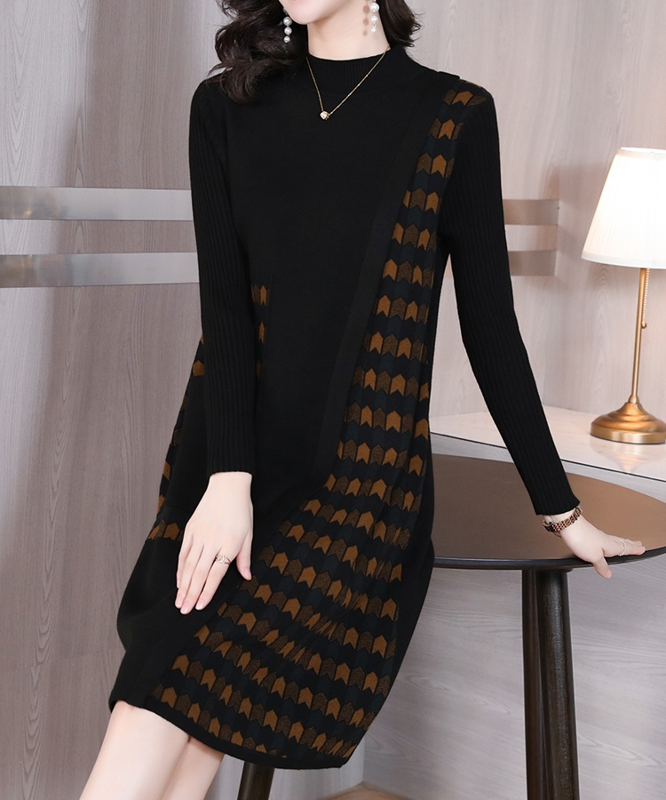 Bottoming long sleeve sweater Casual dress for women