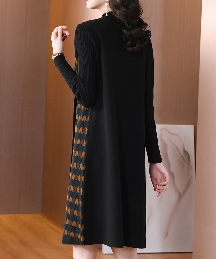 Bottoming long sleeve sweater Casual dress for women