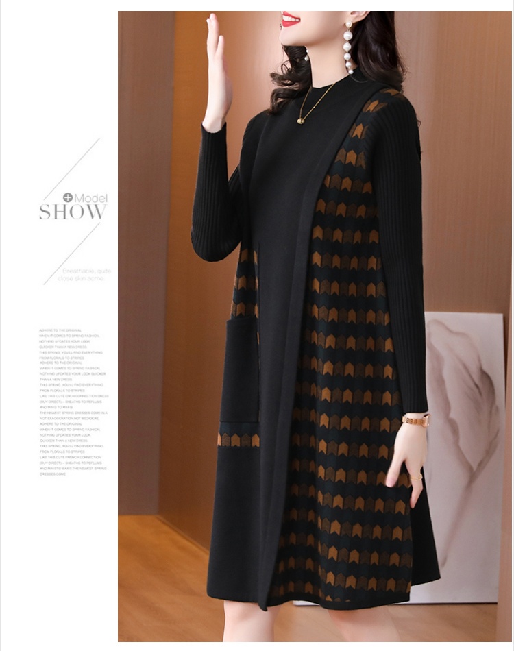 Bottoming long sleeve sweater Casual dress for women