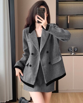 Temperament coat autumn and winter business suit a set