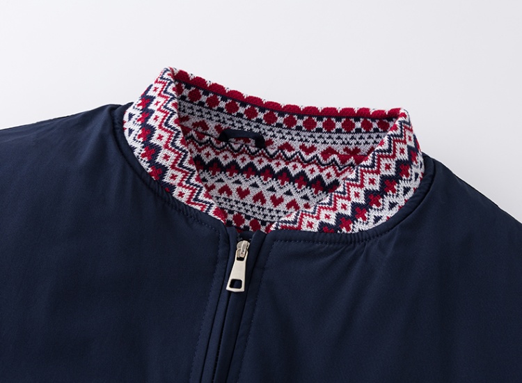 Thick jacquard couples cotton coat splice national style coat