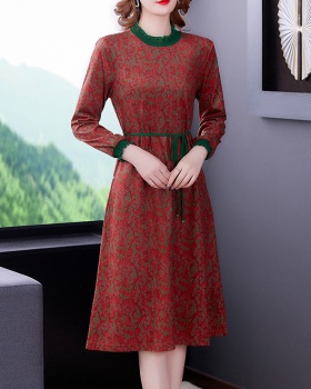 Autumn and winter ladies dress for women