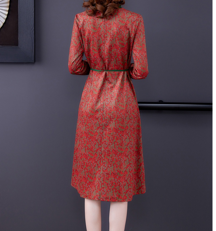 Autumn and winter ladies dress for women