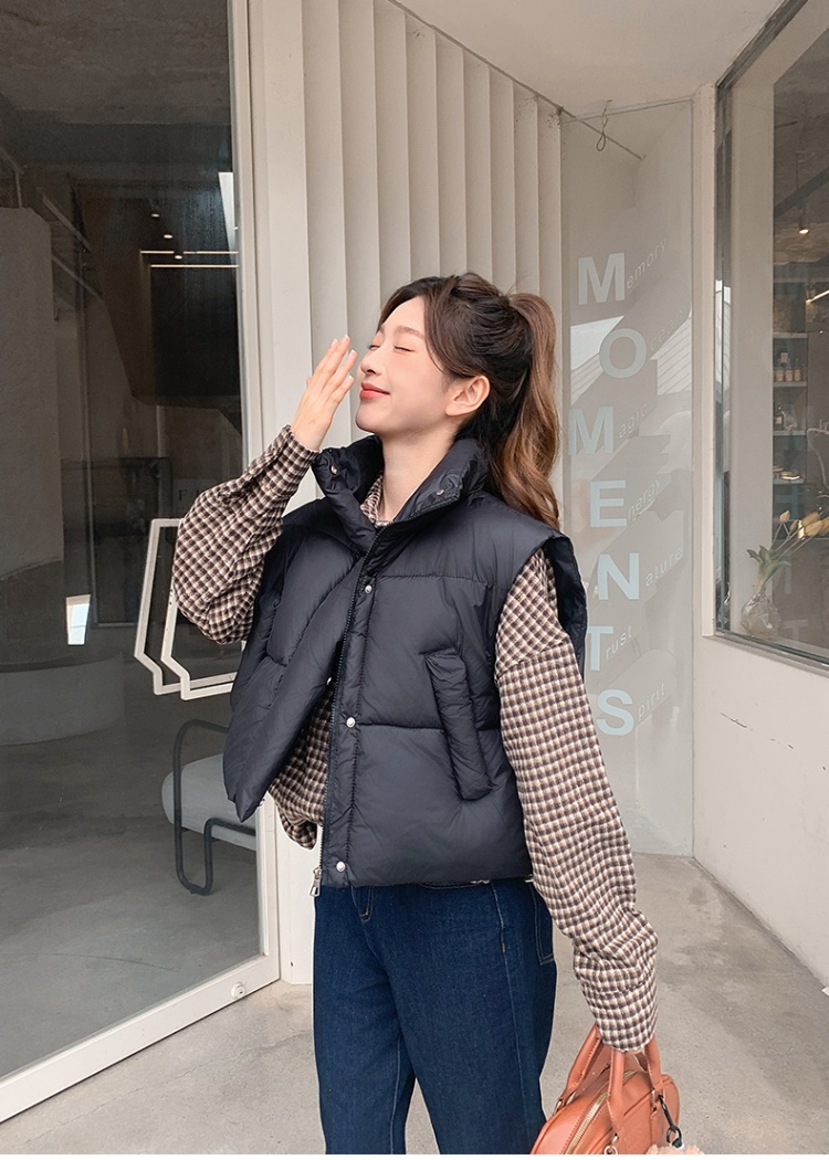 Thermal short vest autumn and winter waistcoat for women